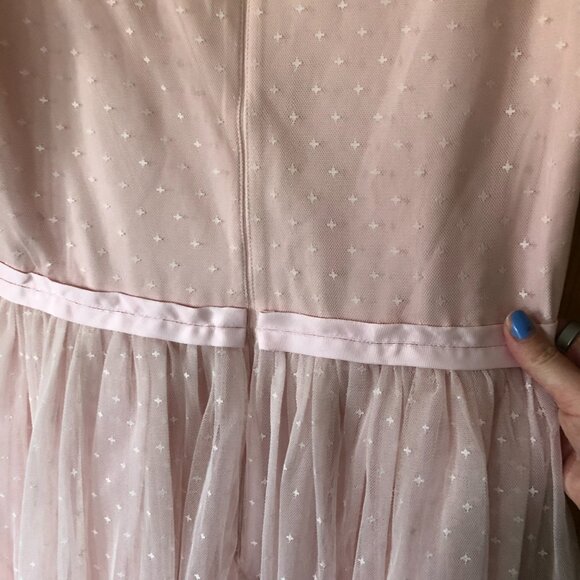 NWT Ivy City Co Ballerina Tulle Midi Dress in Pink - Sz L - Picture 10 of 13